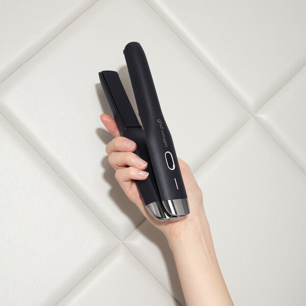 GHD Unplugged Rechargable Straightener - Black - shelley and co