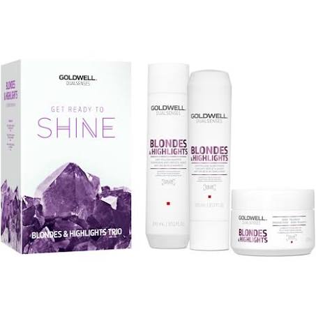Goldwell DualSenses Blondes & Highlights Trio - shelley and co