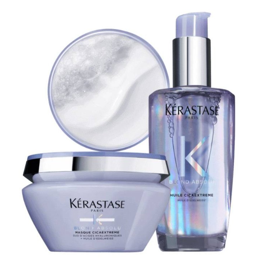 Kérastase Blonde Absolu Masque Cicaextreme Conditioner & Hair Mask 200ml - shelley and co