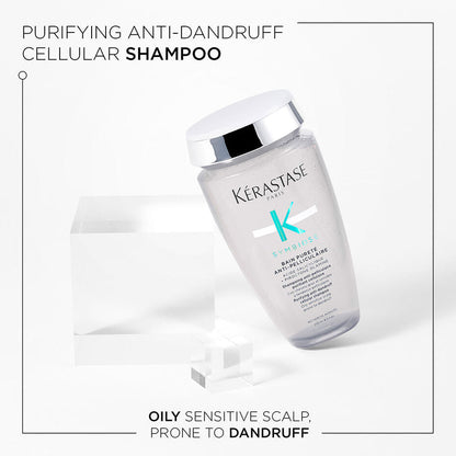 Kerastase Symbiose Pureté Anti-Dandruff Shampoo for Oily Scalp - shelley and co