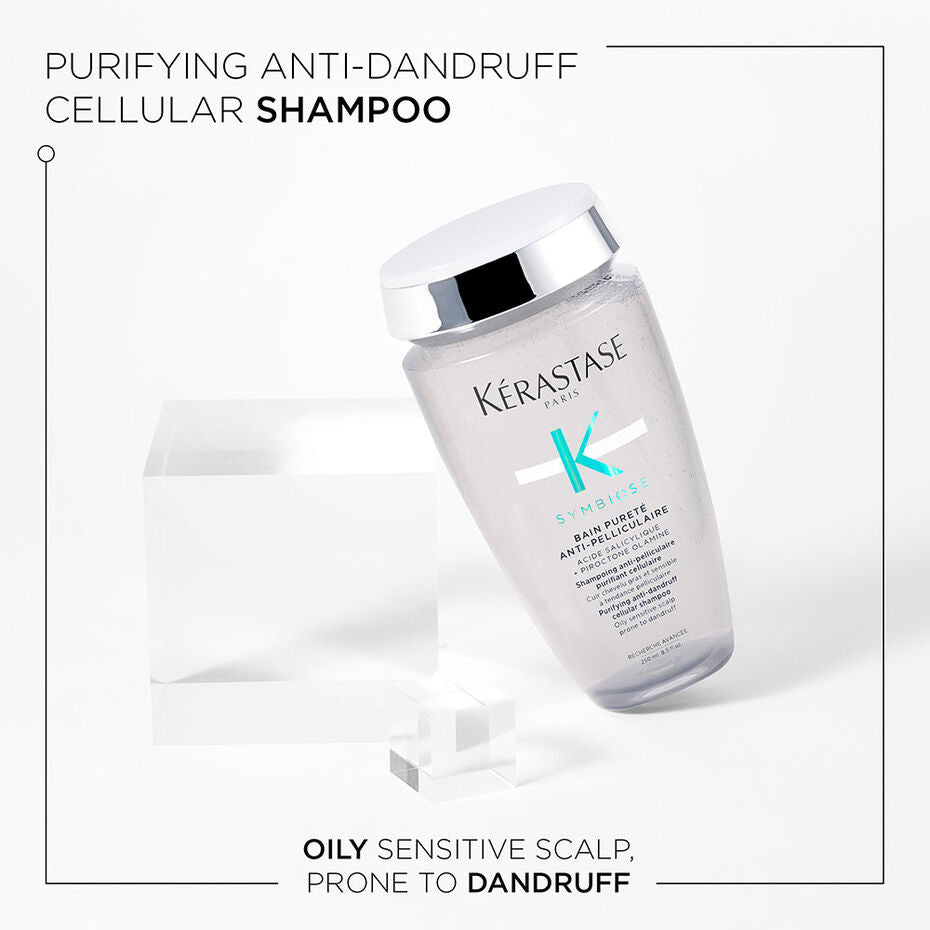 Kerastase Symbiose Pureté Anti-Dandruff Shampoo for Oily Scalp - shelley and co