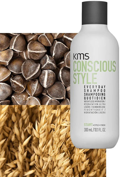 KMS Conscious Style Everyday Shampoo 300ml - shelley and co