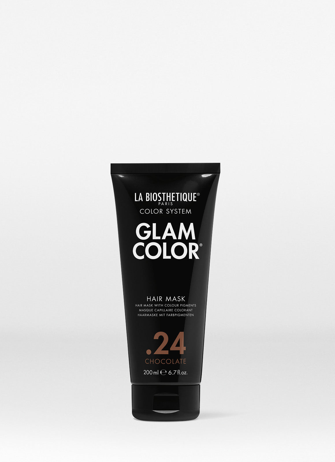 La Biosthetique Glam Color Hair Mask .24 Chocolate 200ml - shelley and co