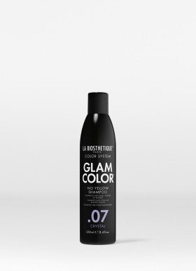 La Biosthetique Glam Color No Yellow Shampoo Crystal .07 250ml - shelley and co