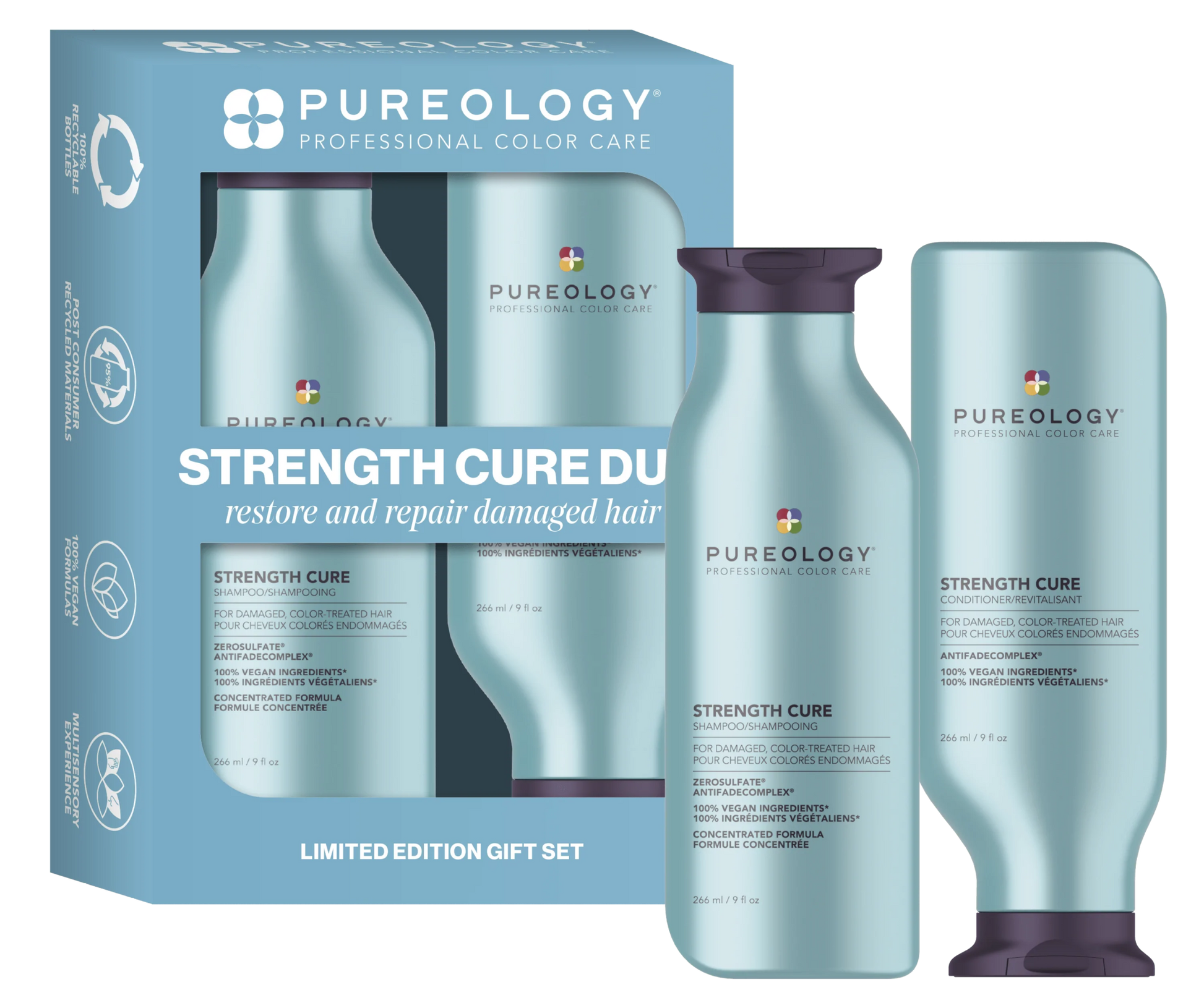 Pureology Strength Cure Duo Pack - shelley and co