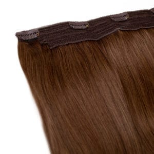 Seamless1 Mocha Human Hair in 1 Piece - shelley and co