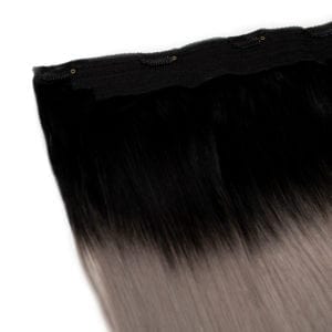 Seamless1 Salt n Pepper Balayage Colour Human Hair in 1 Piece - shelley and co