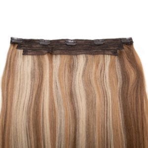 Seamless1 Vanilla Blend Piano Colour Human Hair in 1 Piece - shelley and co